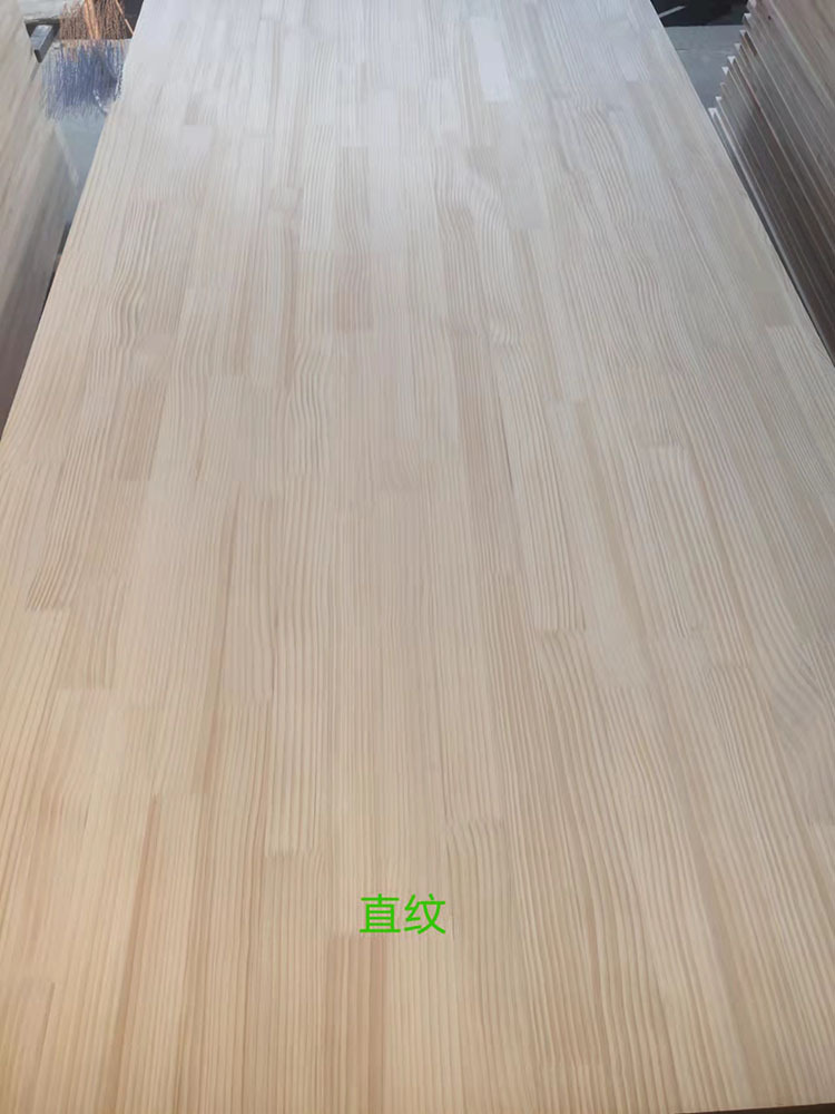 松木指接板直拼插接板实木生态板辐射松集成板材木板批发