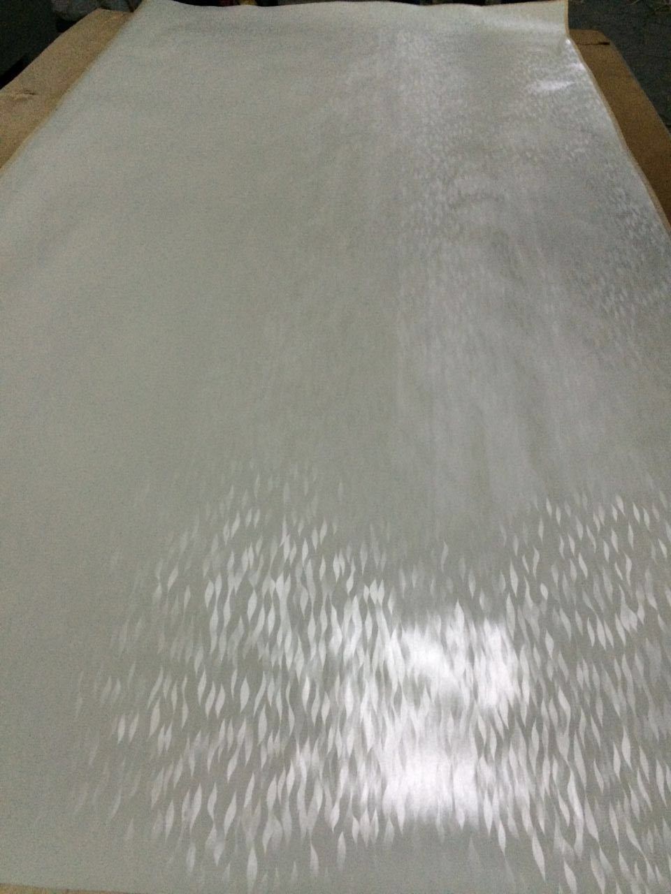 厂家供应 PVC贴面胶合板 3mm白宝丽板 华丽板 uv高光镜面生态板