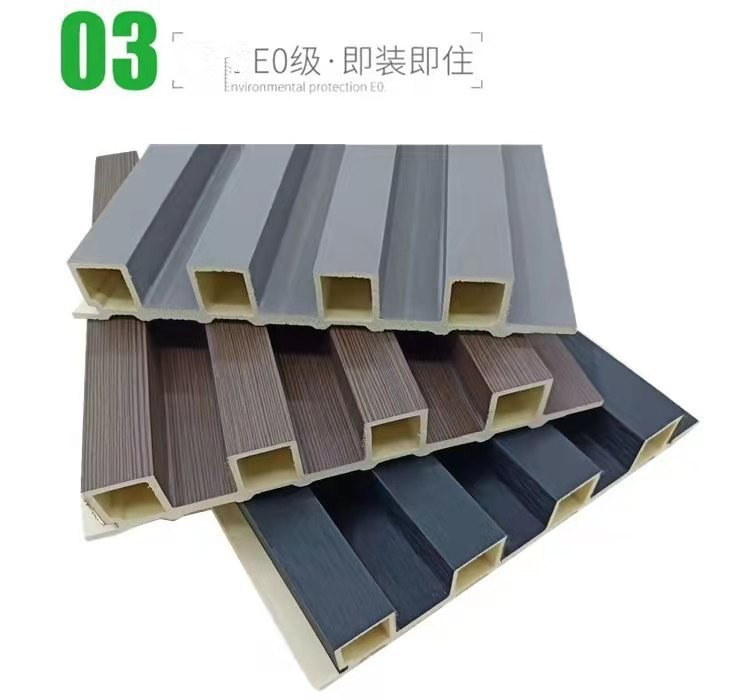 厂家供应 凹凸装饰板材pvc格栅 160✘25空心格栅背景墙