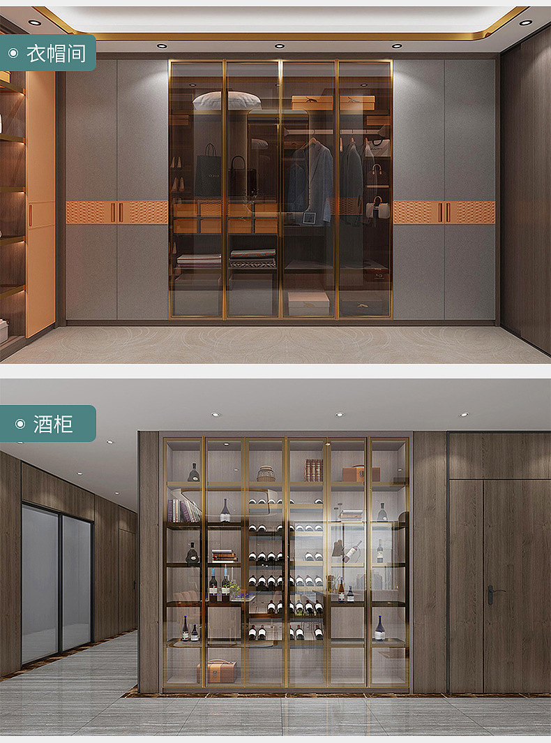 现代简约电视背景墙家具板 pet高光肤感板 卧室橱柜鞋柜装饰板
