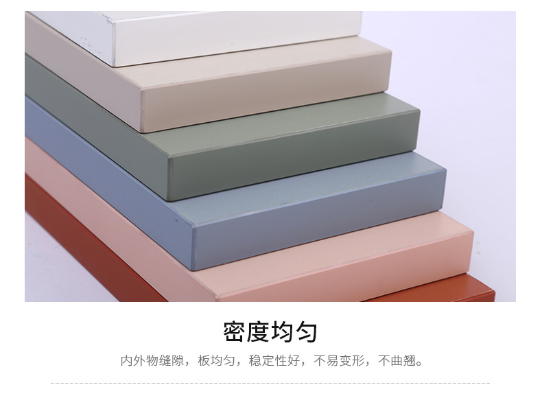 厂家现货 高光肤感板PET现代简约家居板橱柜门板轻奢供应实木板