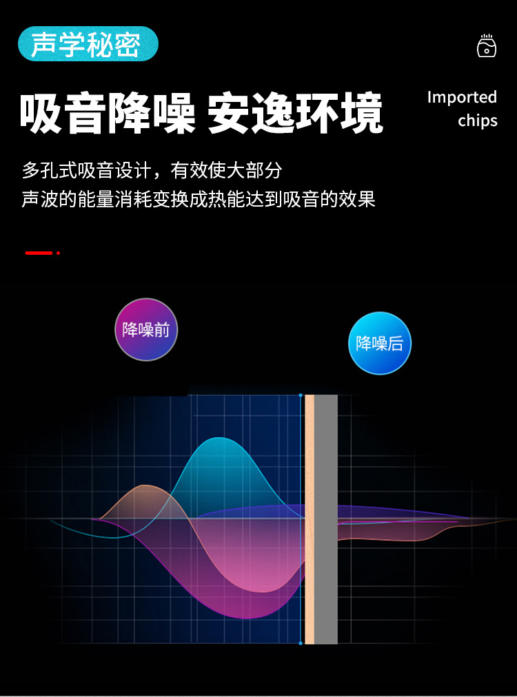 厂家批发 竹木纤维吸音板会议室木质吸音板多媒体厅隔音板隔音材料