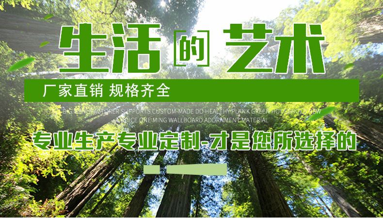自产自销 生态木模压门板门皮三聚氰胺木板贴面多层板多款式生态板
