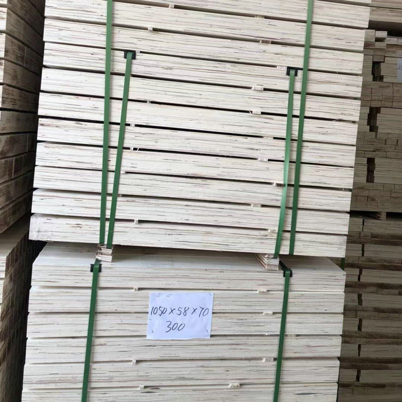 定制加工包装用杨木方木条床板条LVL胶合板顺向多层板单板层积材